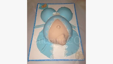 Gâteau baby shower bebe cake chocolat femme enceinte paris ile de france
